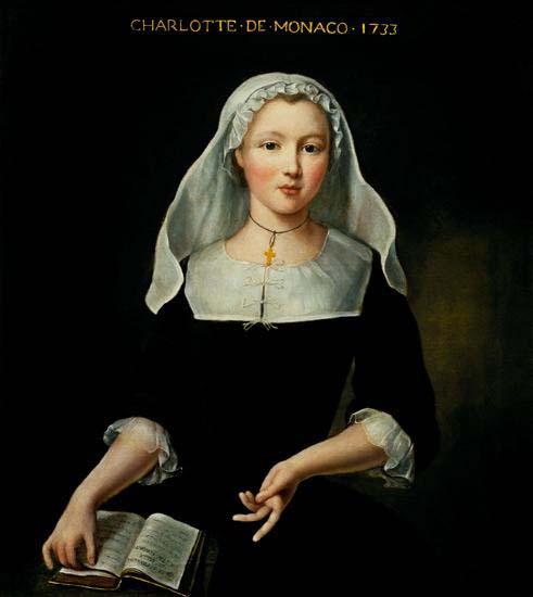 unknow artist Portrait of Charlotte de Monaco Sweden oil painting art